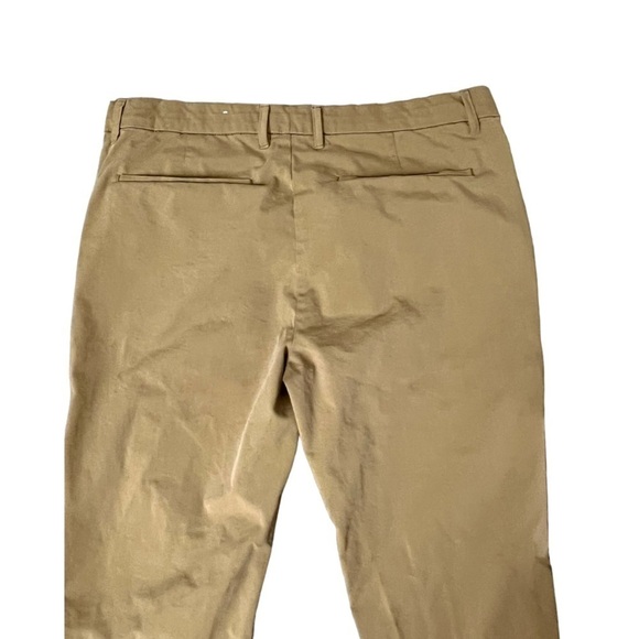 Goodfellow & Co Men’s Hennepin Tech Slim Tan Wrinkle Resistant Pants - Size 36 - Picture 12 of 14